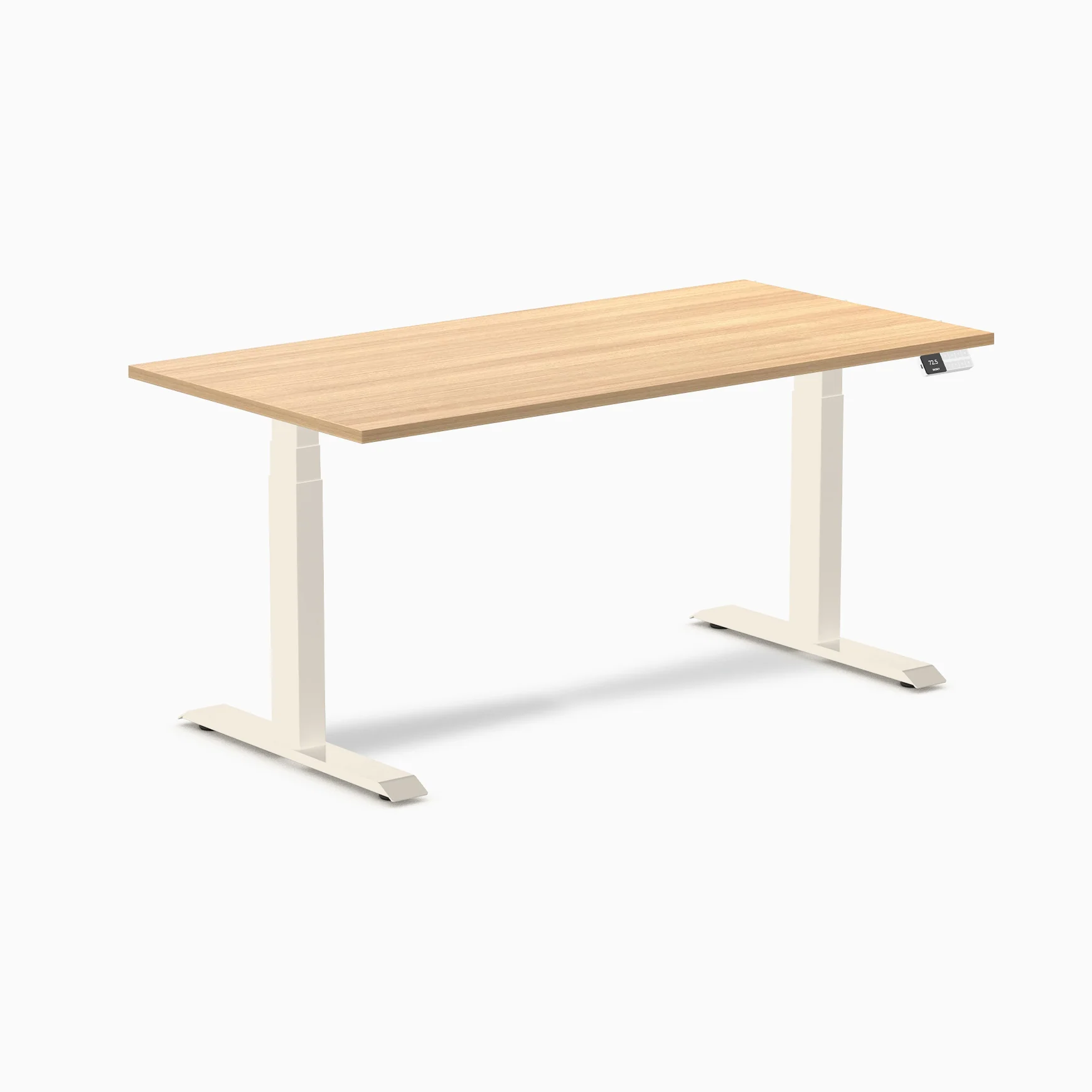 Desky Dual Melamine Sit Stand Desk - Image 153