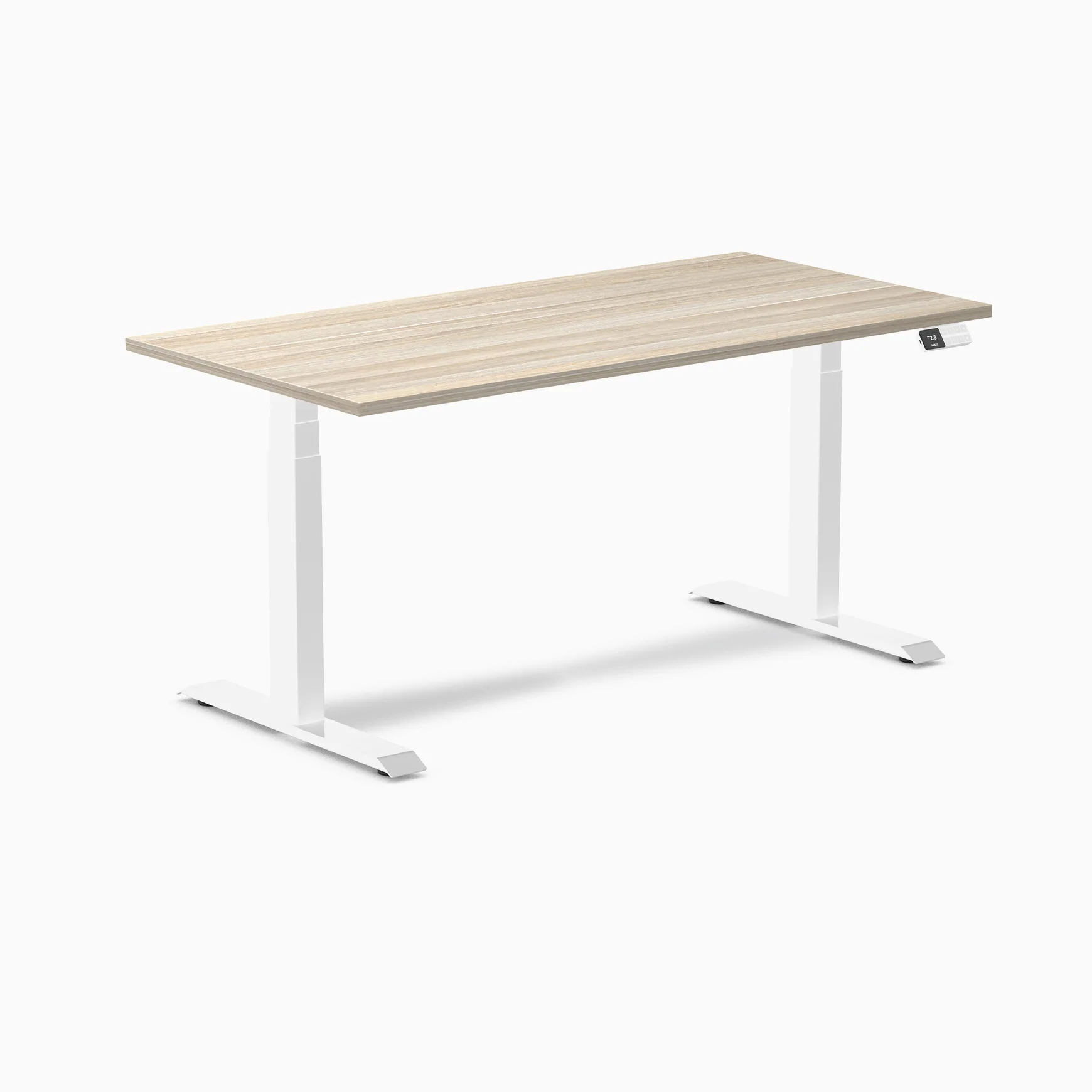 Desky Dual Melamine Sit Stand Desk - Image 173