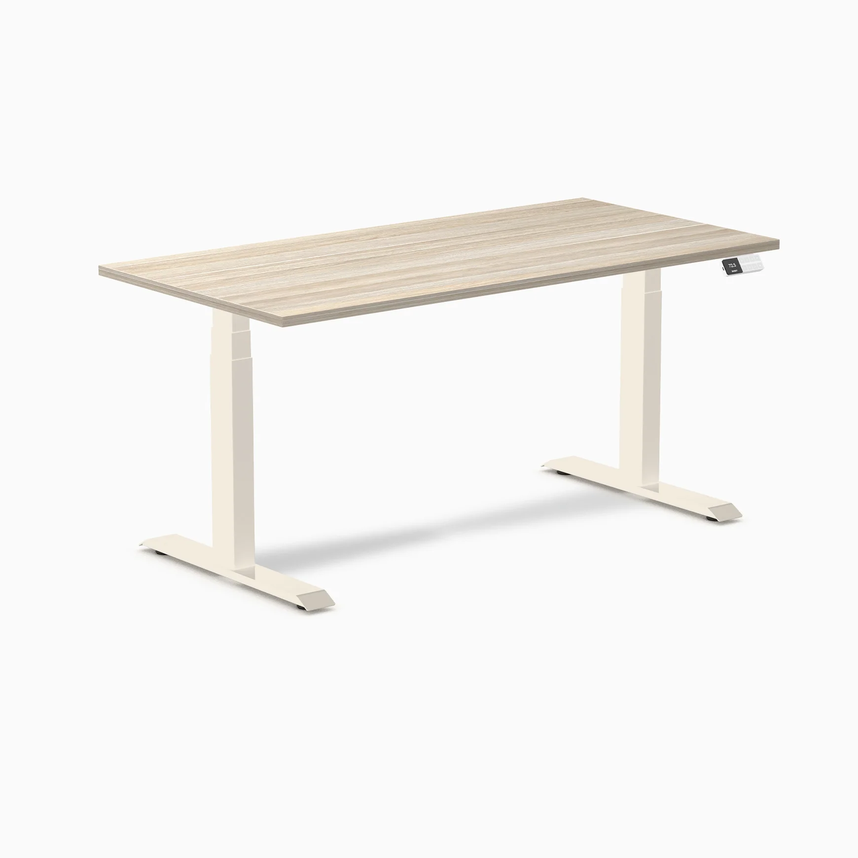 Desky Dual Melamine Sit Stand Desk - Image 174