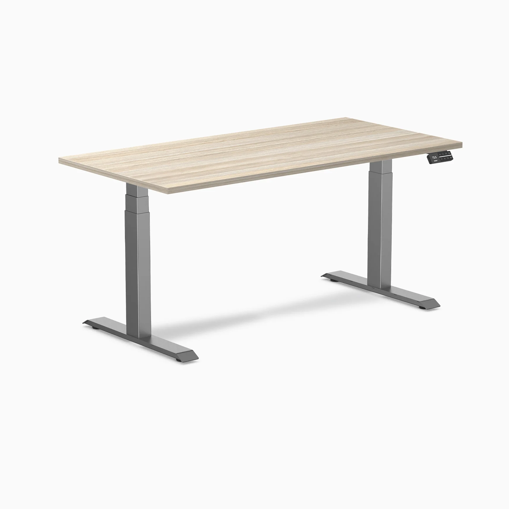 Desky Dual Melamine Sit Stand Desk - Image 175
