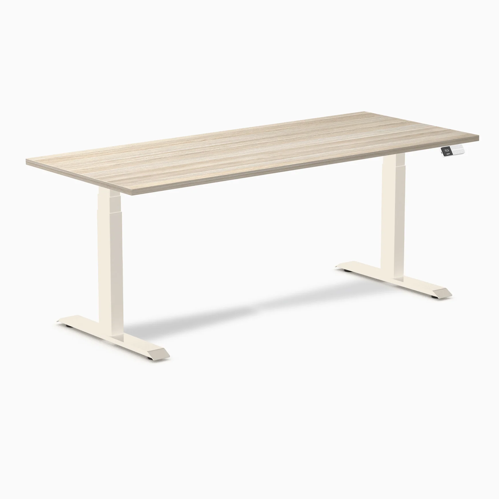 Desky Dual Melamine Sit Stand Desk - Image 179