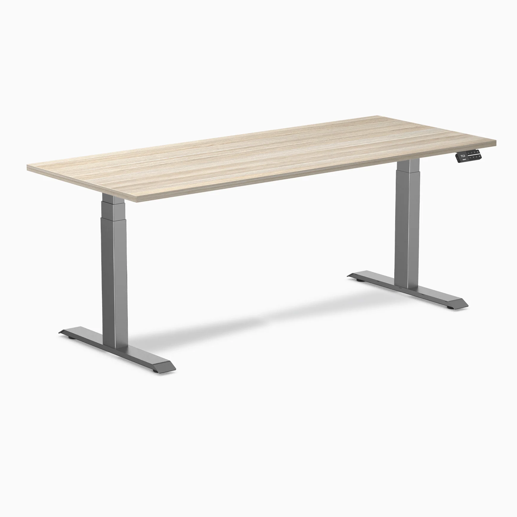 Desky Dual Melamine Sit Stand Desk - Image 180