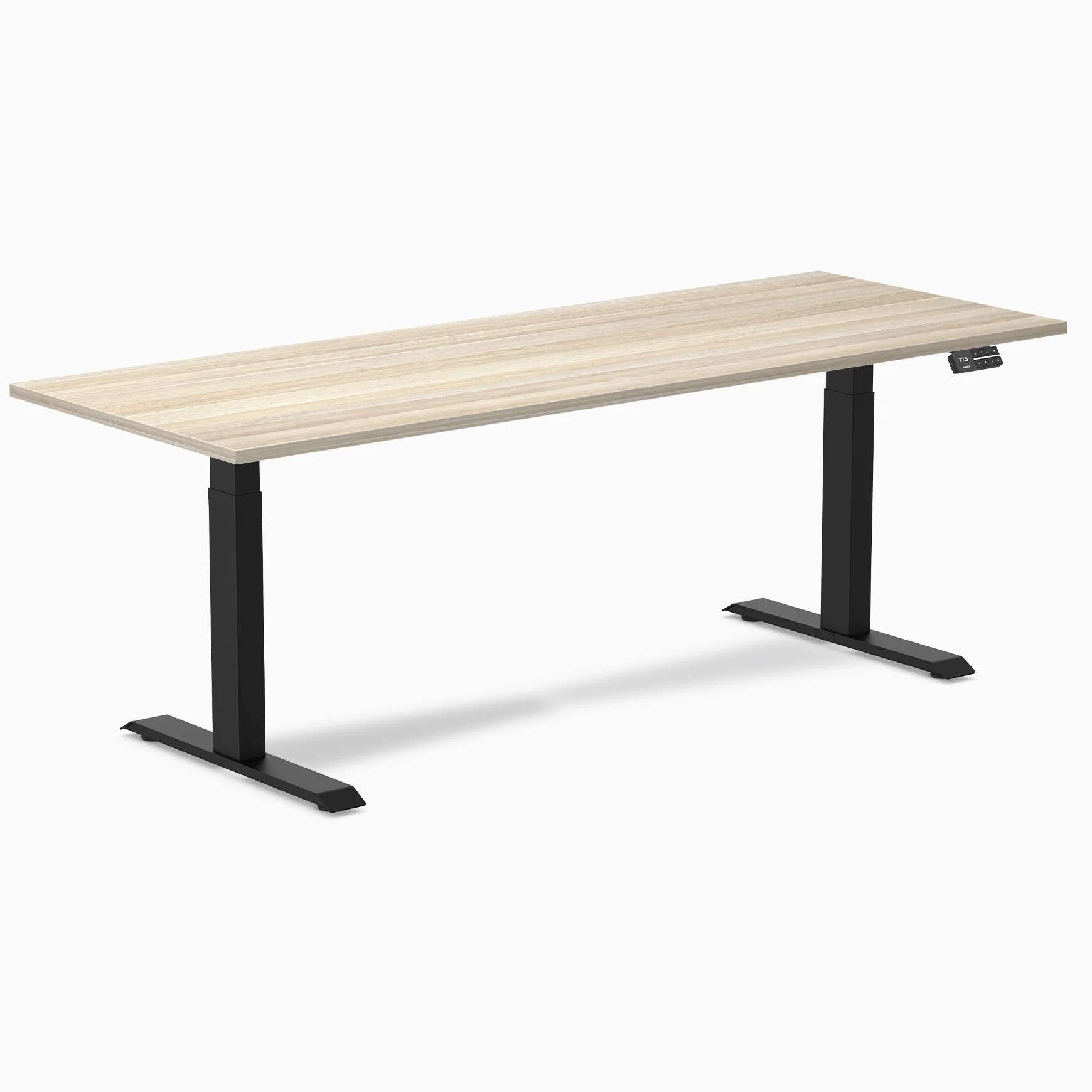 Desky Dual Melamine Sit Stand Desk - Image 182