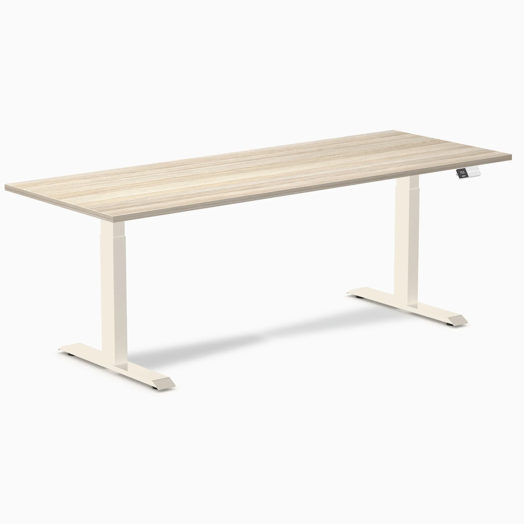 Desky Dual Melamine Sit Stand Desk - Image 184