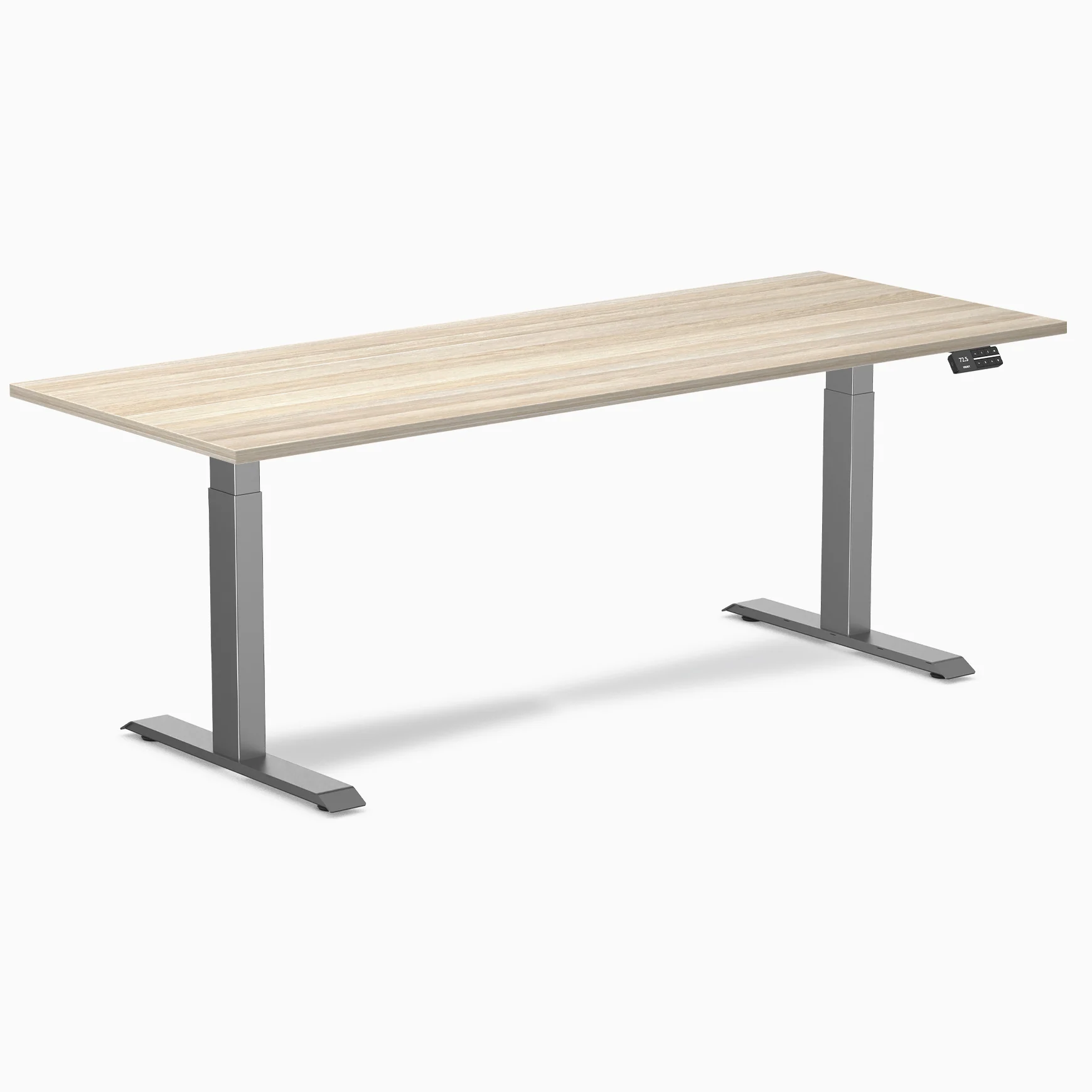 Desky Dual Melamine Sit Stand Desk - Image 185
