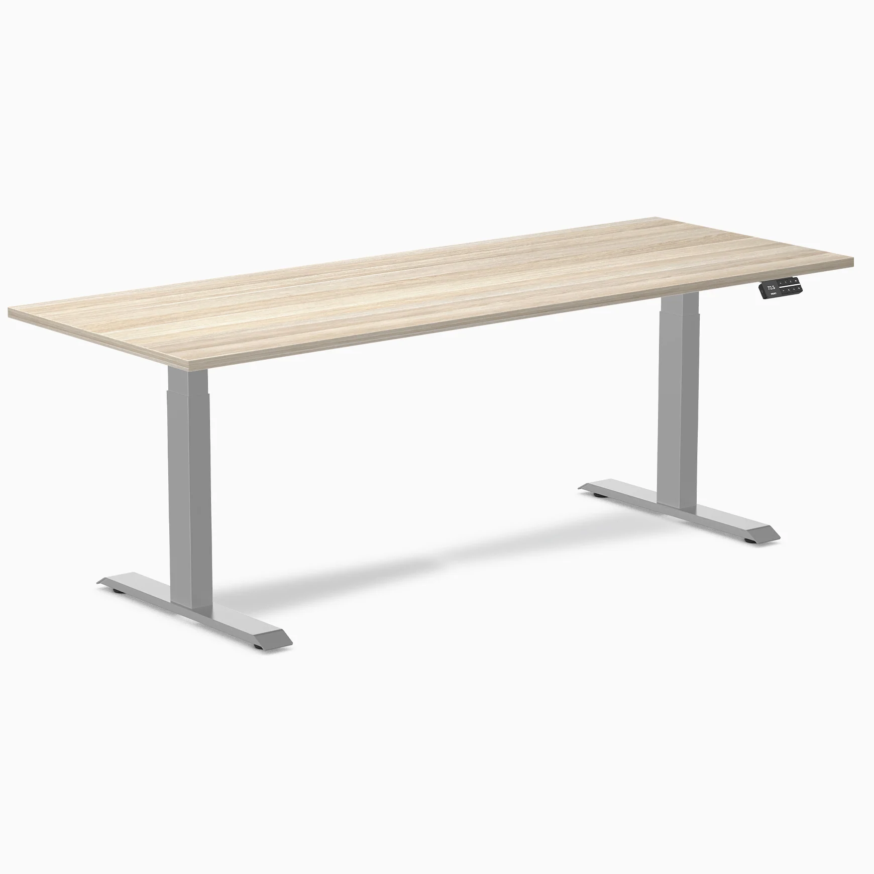 Desky Dual Melamine Sit Stand Desk - Image 186
