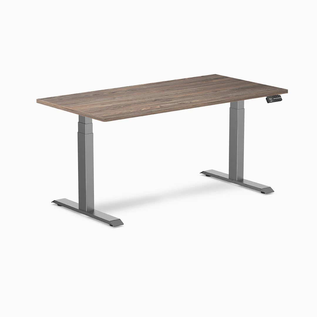 Desky Dual Melamine Sit Stand Desk - Image 25