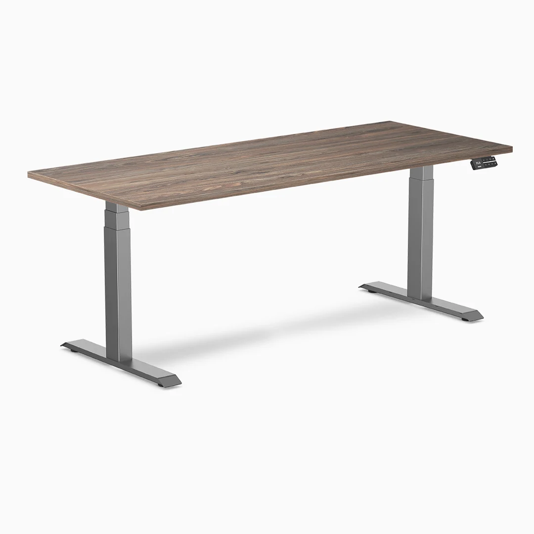 Desky Dual Melamine Sit Stand Desk - Image 26