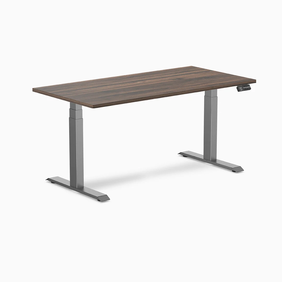 Desky Dual Melamine Sit Stand Desk - Image 34