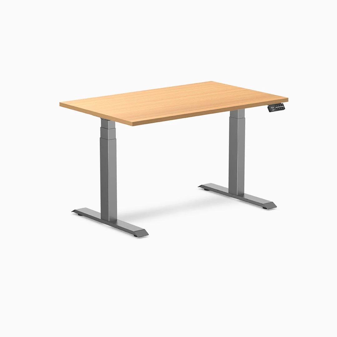 Desky Dual Melamine Sit Stand Desk - Image 39