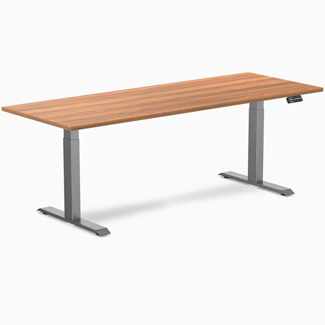 Desky Dual Melamine Sit Stand Desk - Image 46