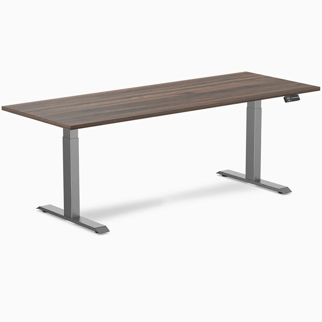 Desky Dual Melamine Sit Stand Desk - Image 47
