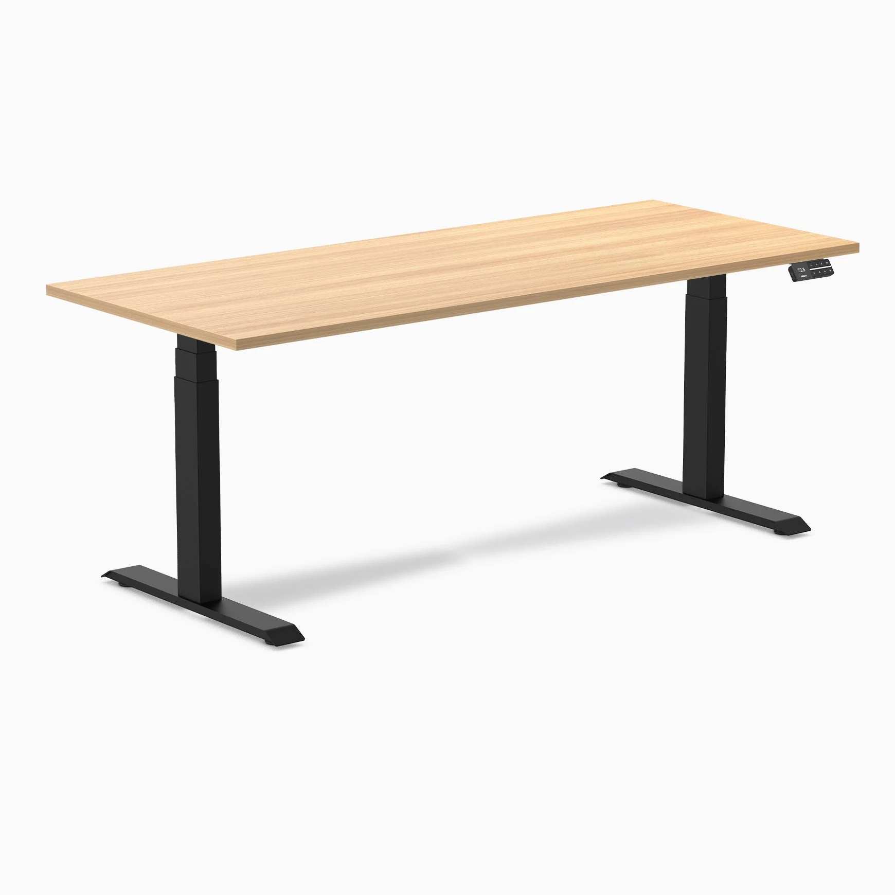 Desky Dual Melamine Sit Stand Desk - Image 85
