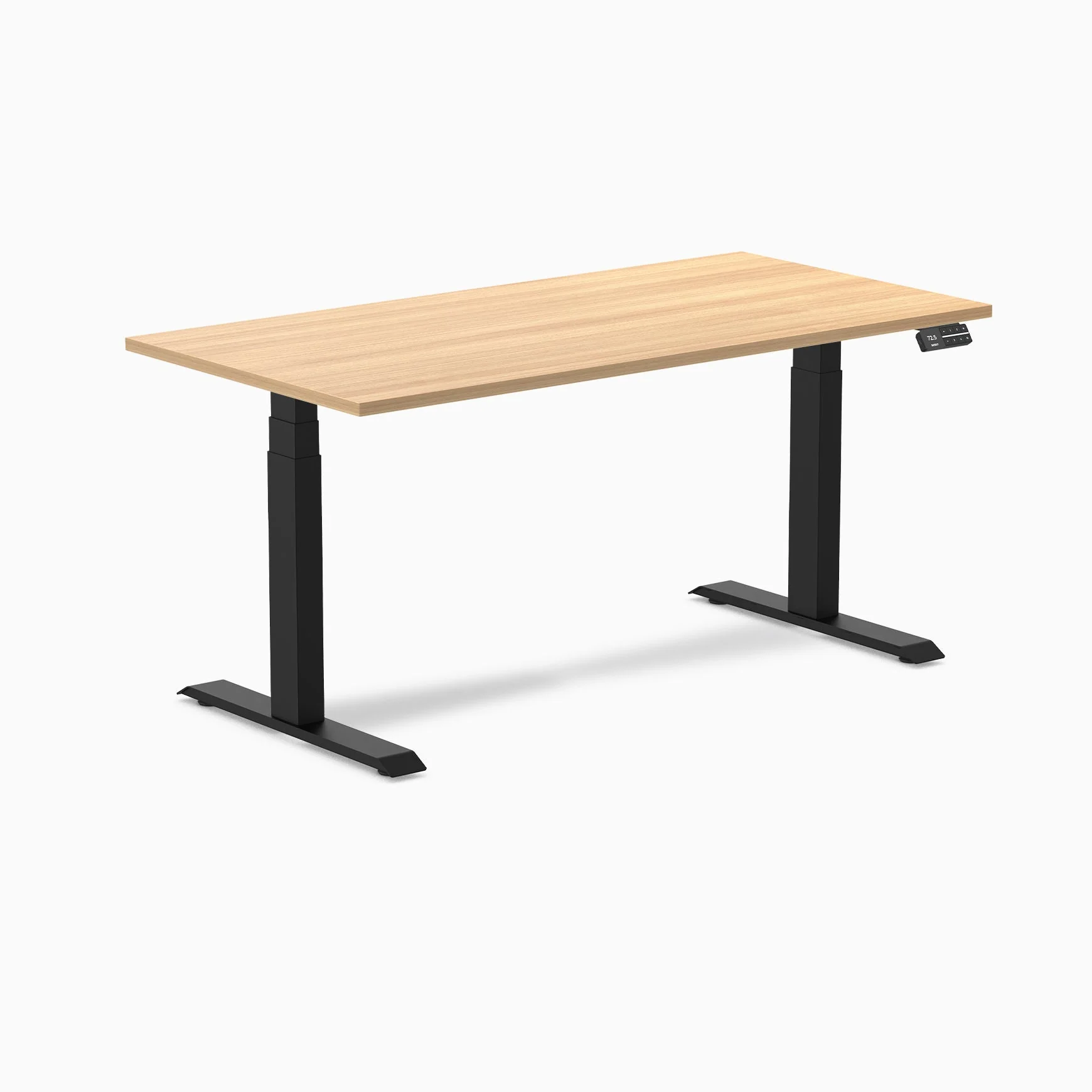 Desky Dual Melamine Sit Stand Desk - Image 89