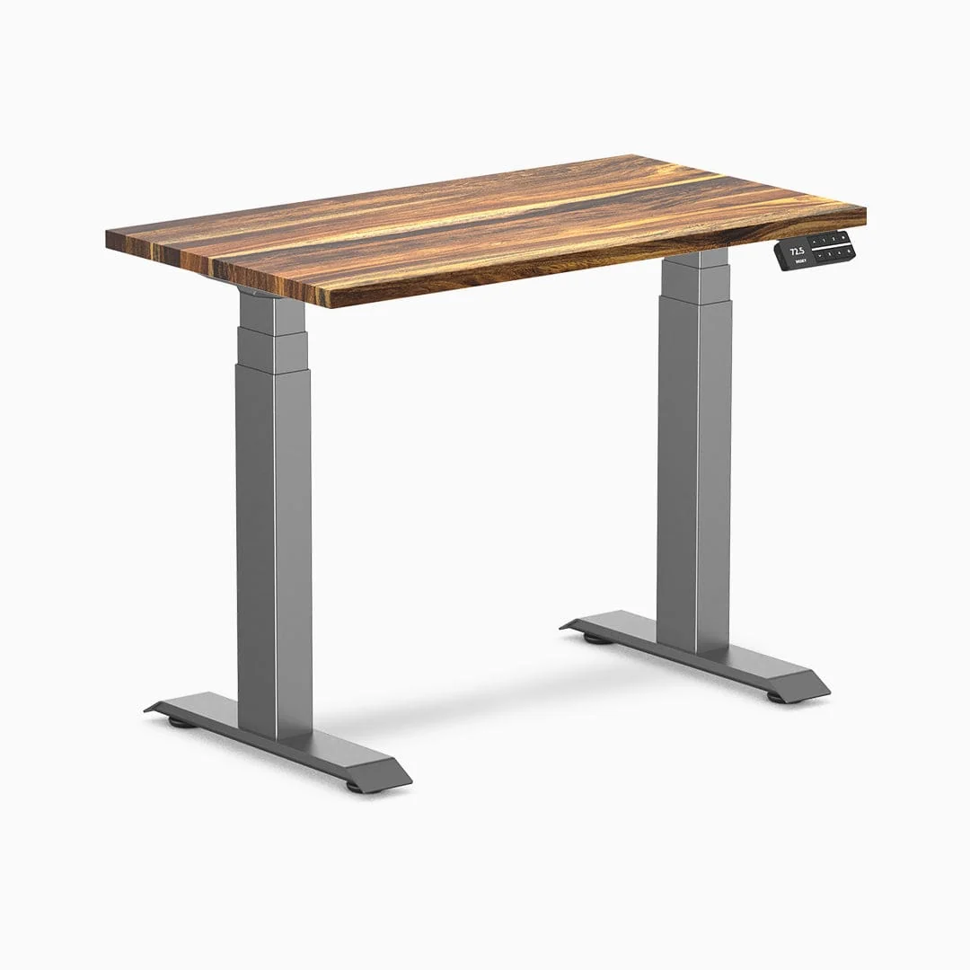 Desky Dual Mini Hardwood Sit Stand Desk - Image 13
