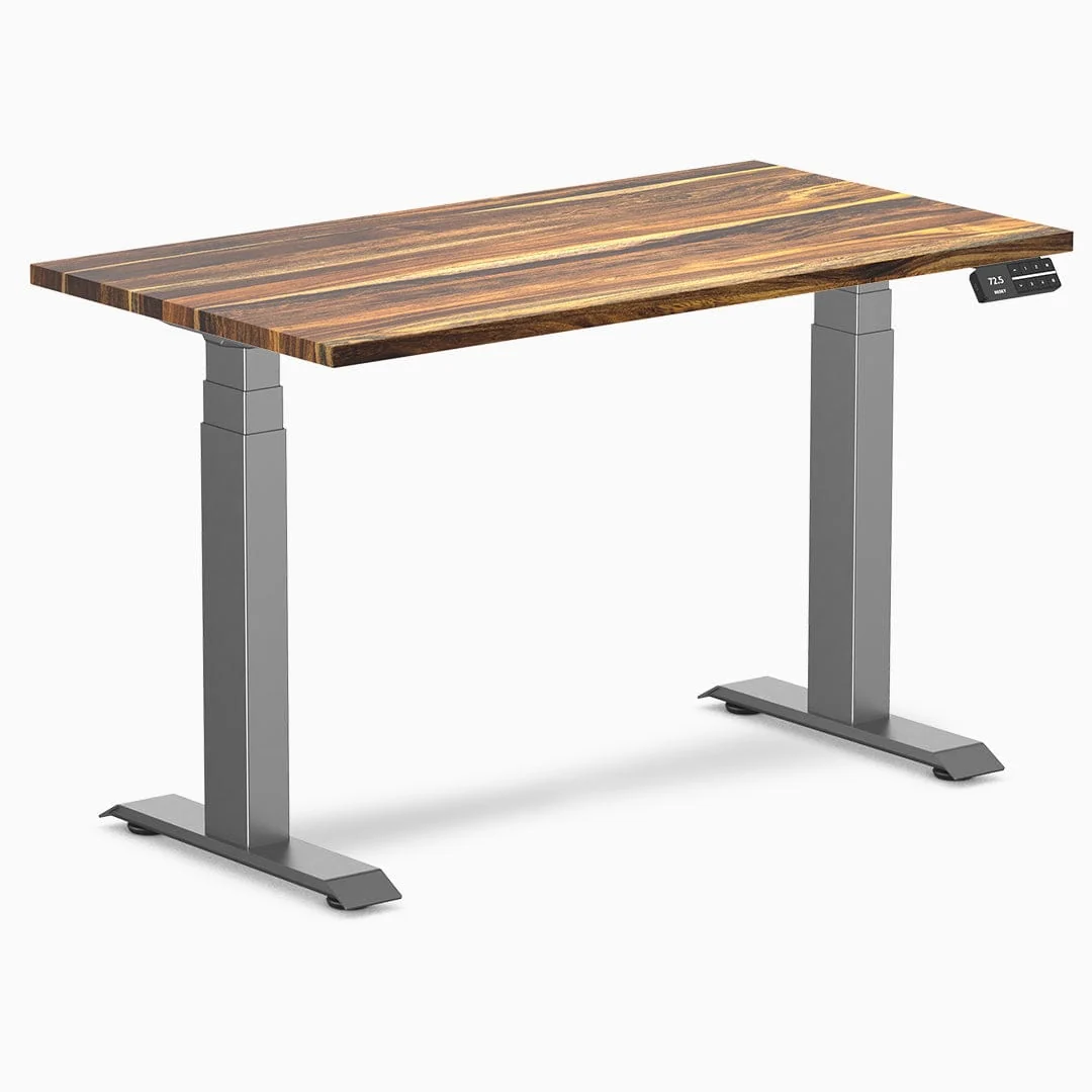 Desky Dual Mini Hardwood Sit Stand Desk - Image 15