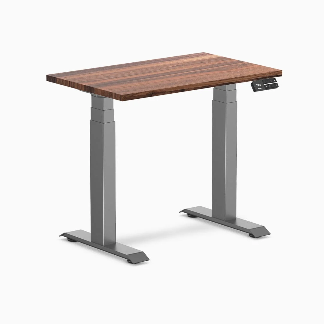 Desky Dual Mini Hardwood Sit Stand Desk - Image 16