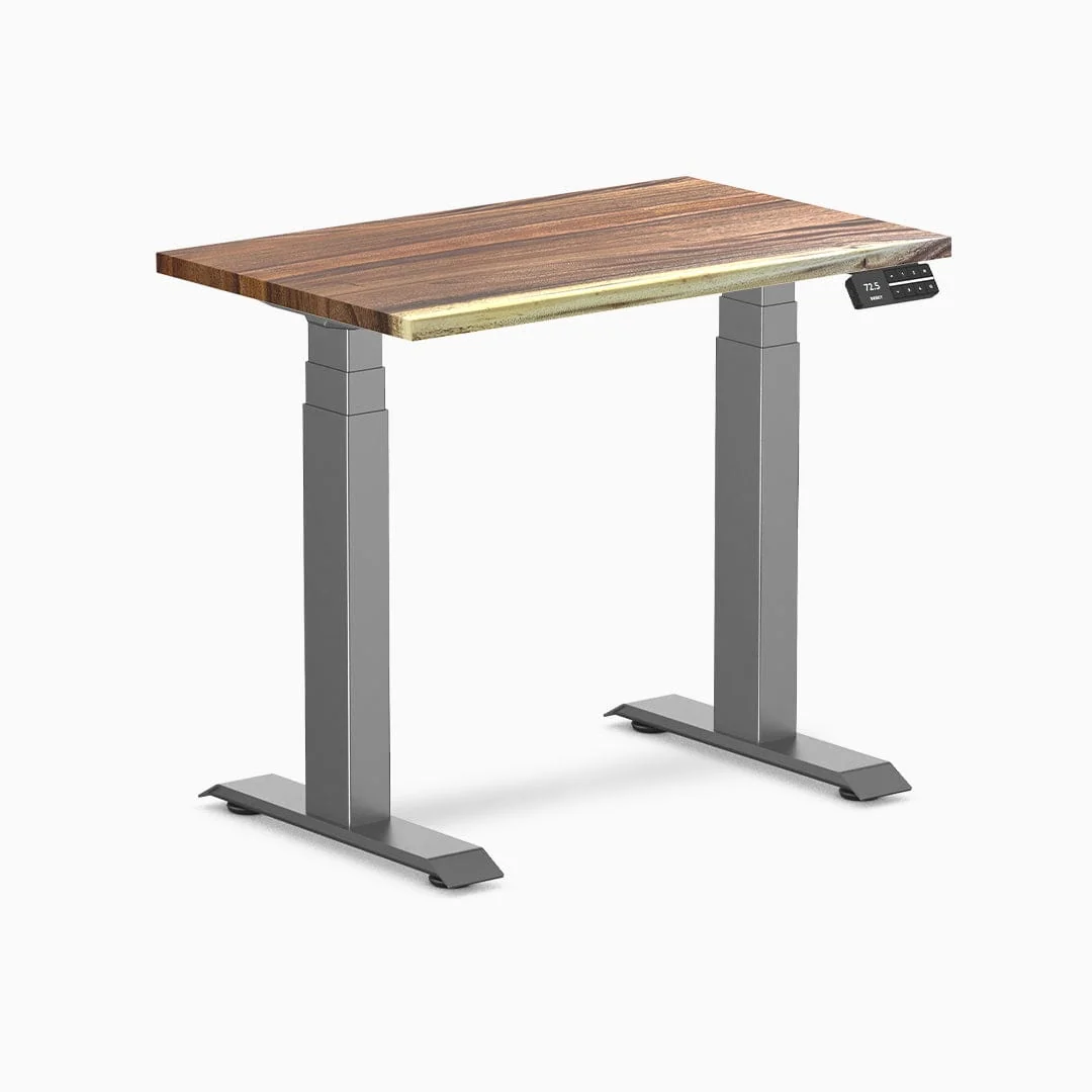Desky Dual Mini Hardwood Sit Stand Desk - Image 20
