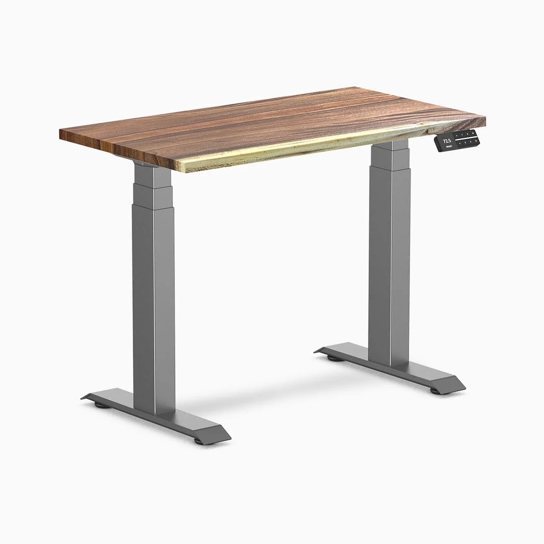 Desky Dual Mini Hardwood Sit Stand Desk - Image 21