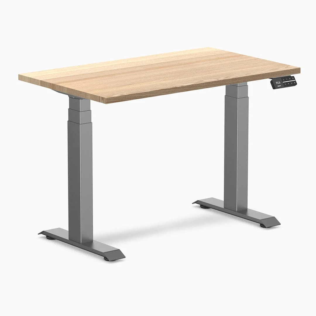 Desky Dual Mini Hardwood Sit Stand Desk - Image 26