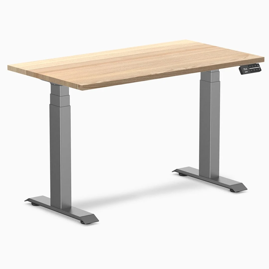 Desky Dual Mini Hardwood Sit Stand Desk - Image 27