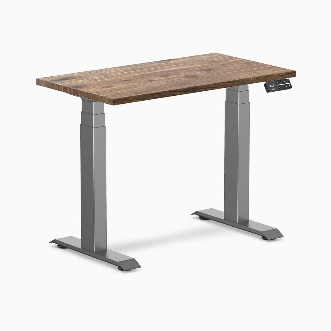Desky Dual Mini Hardwood Sit Stand Desk - Image 29