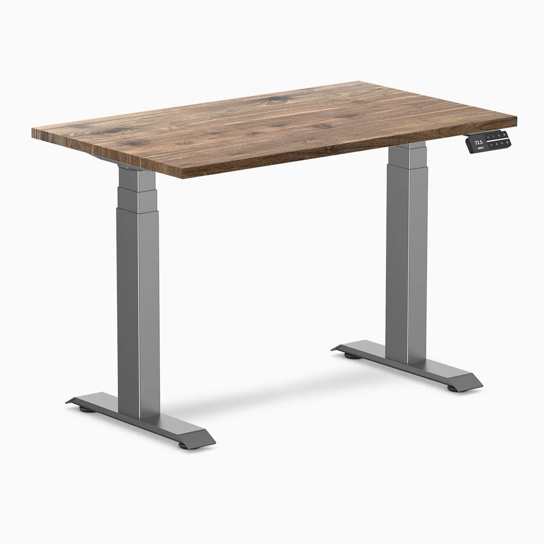 Desky Dual Mini Hardwood Sit Stand Desk - Image 30