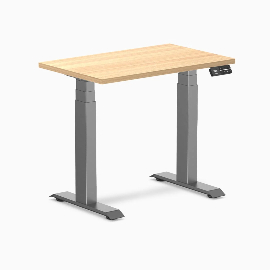 Desky Dual Mini Hardwood Sit Stand Desk - Image 32
