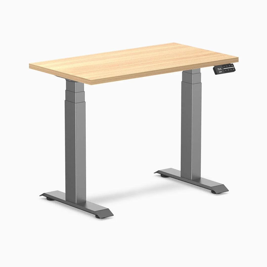 Desky Dual Mini Hardwood Sit Stand Desk - Image 33