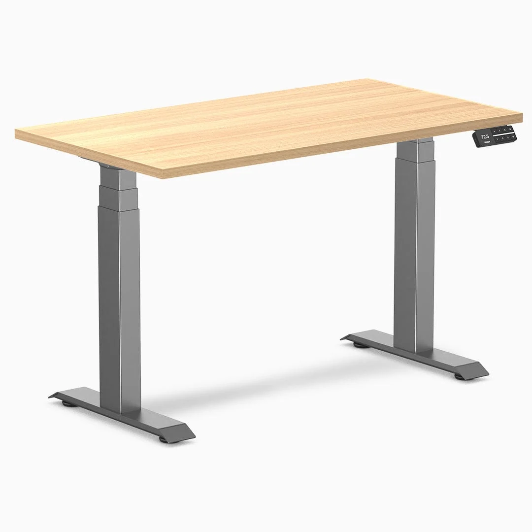 Desky Dual Mini Hardwood Sit Stand Desk - Image 35