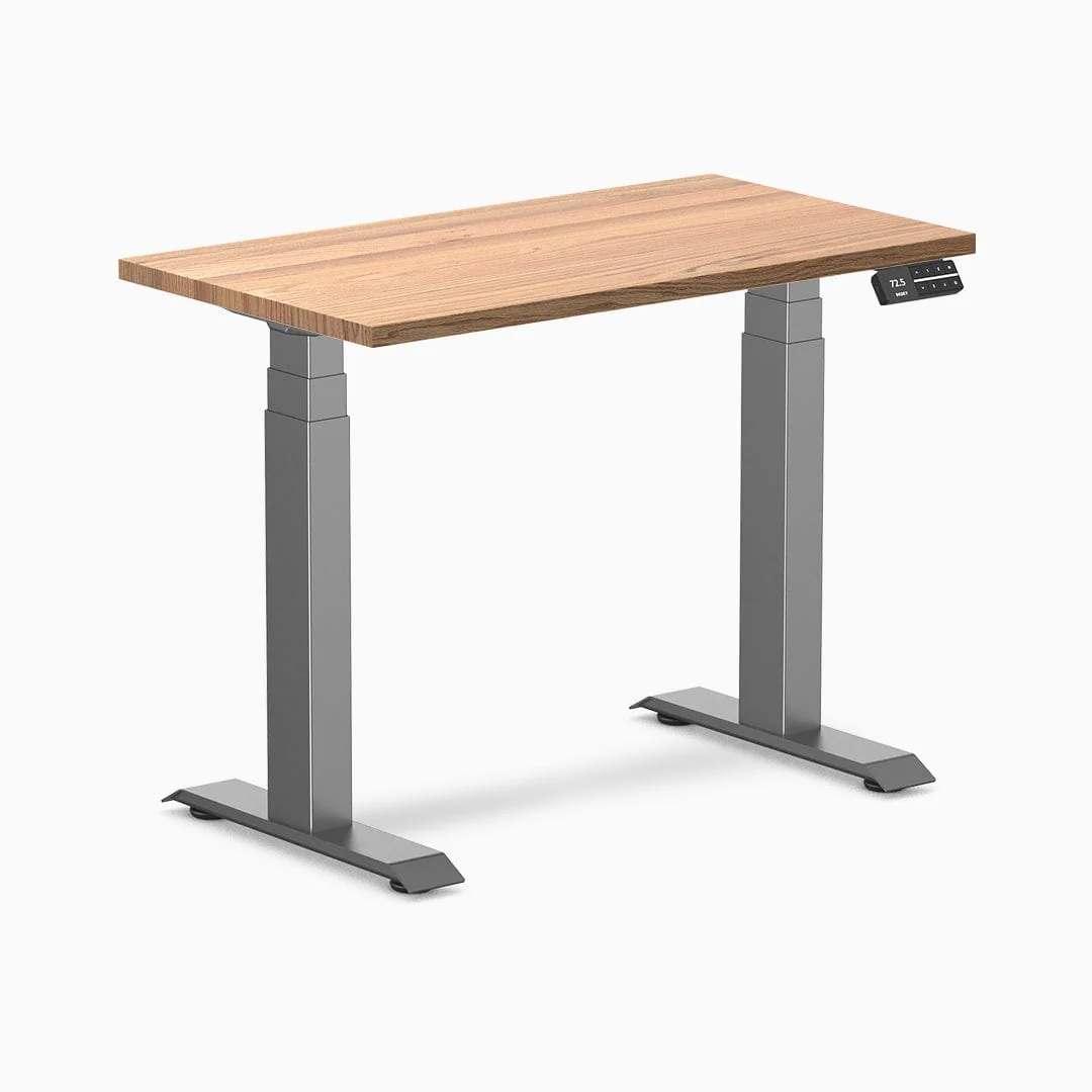 Desky Dual Mini Hardwood Sit Stand Desk - Image 37