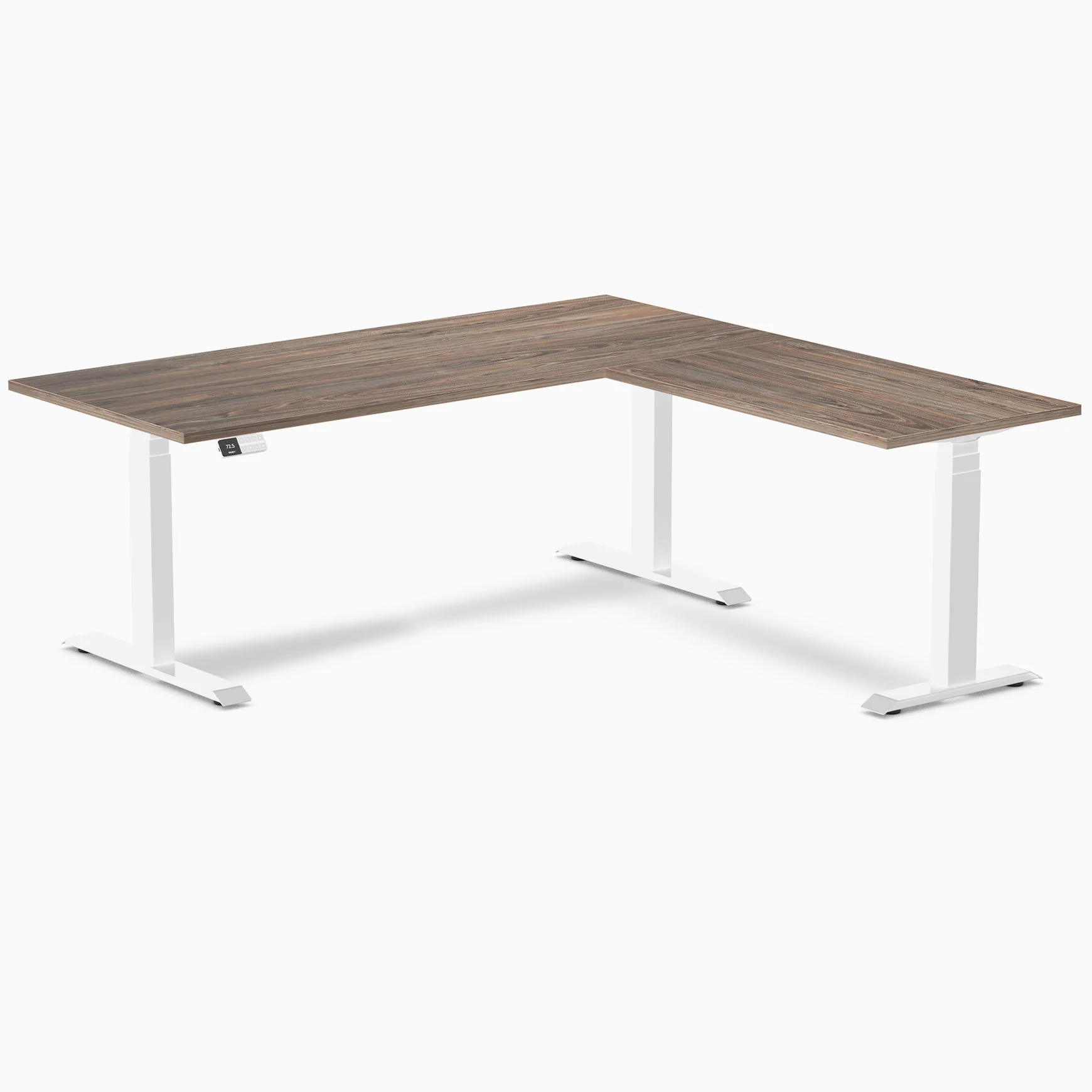Desky Eco L-Shape Melamine Sit Stand Desk - Image 41
