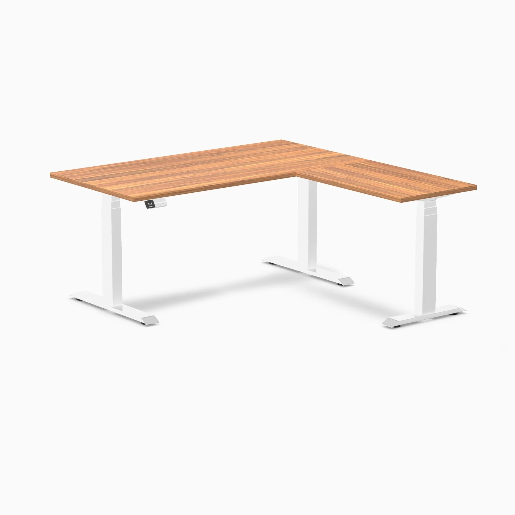 Desky Eco L-Shape Melamine Sit Stand Desk - Image 47