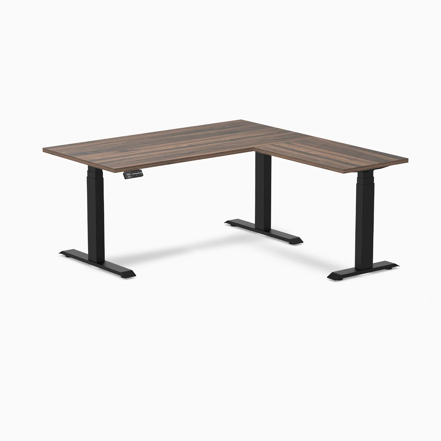 Desky Eco L-Shape Melamine Sit Stand Desk - Image 50