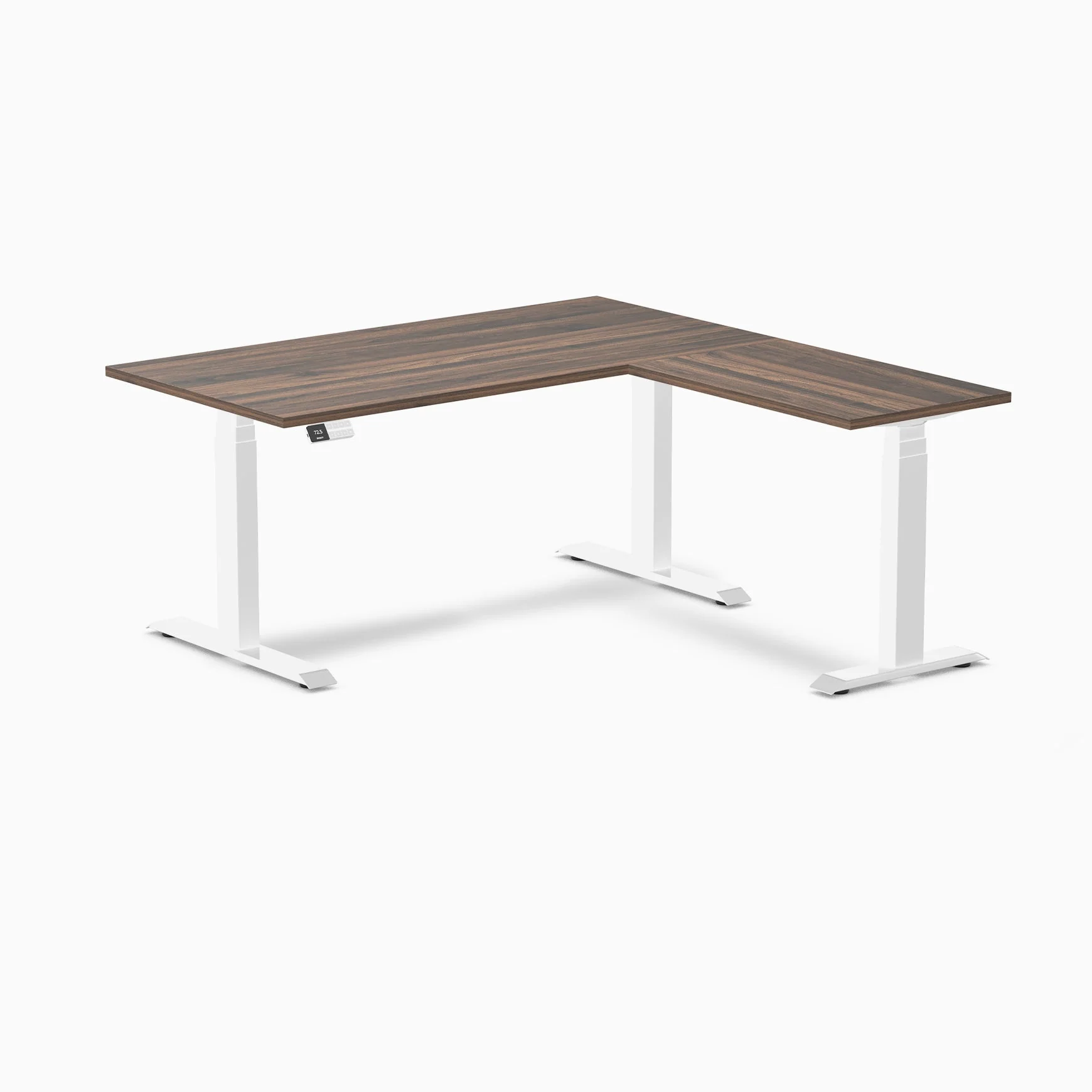 Desky Eco L-Shape Melamine Sit Stand Desk - Image 51