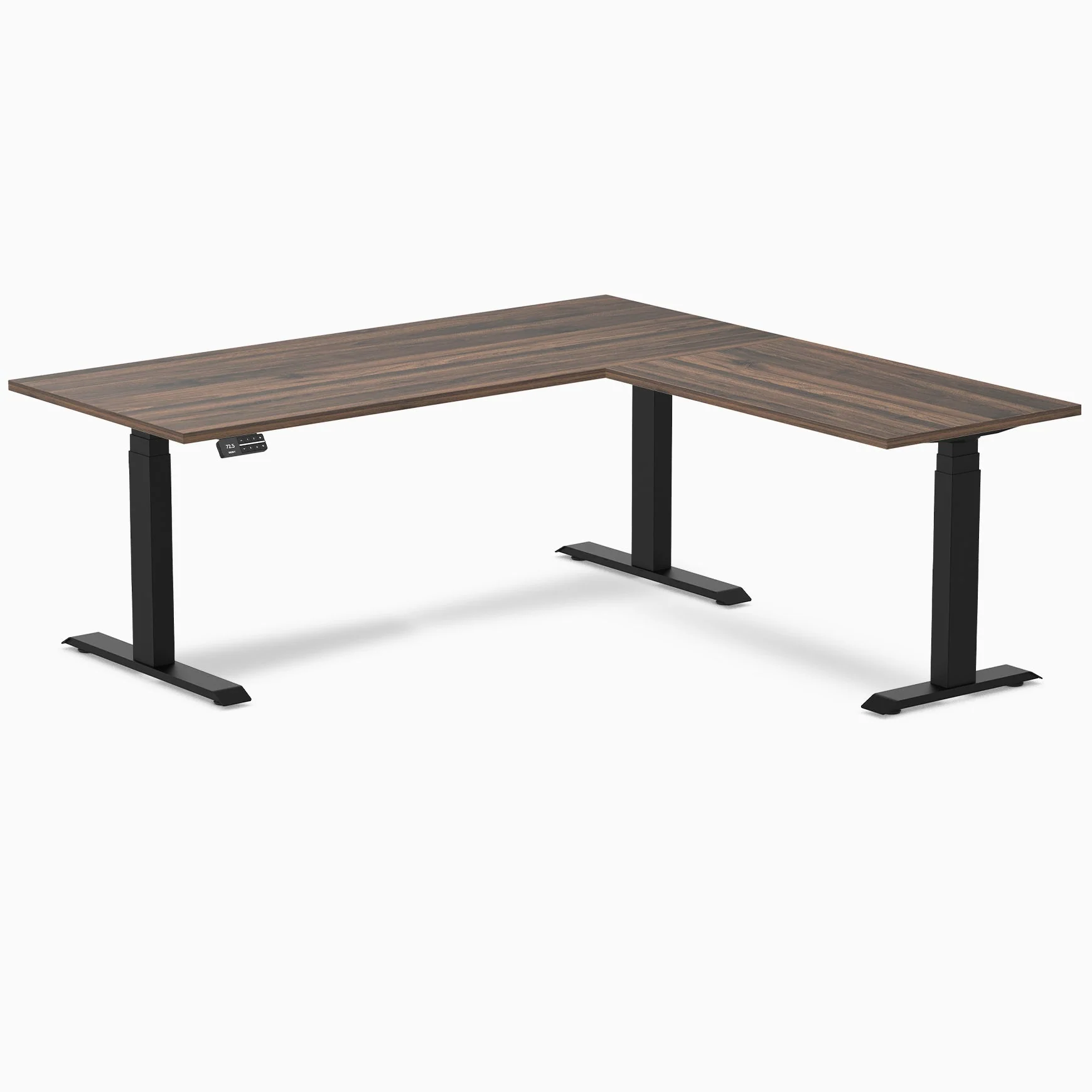 Desky Eco L-Shape Melamine Sit Stand Desk - Image 52