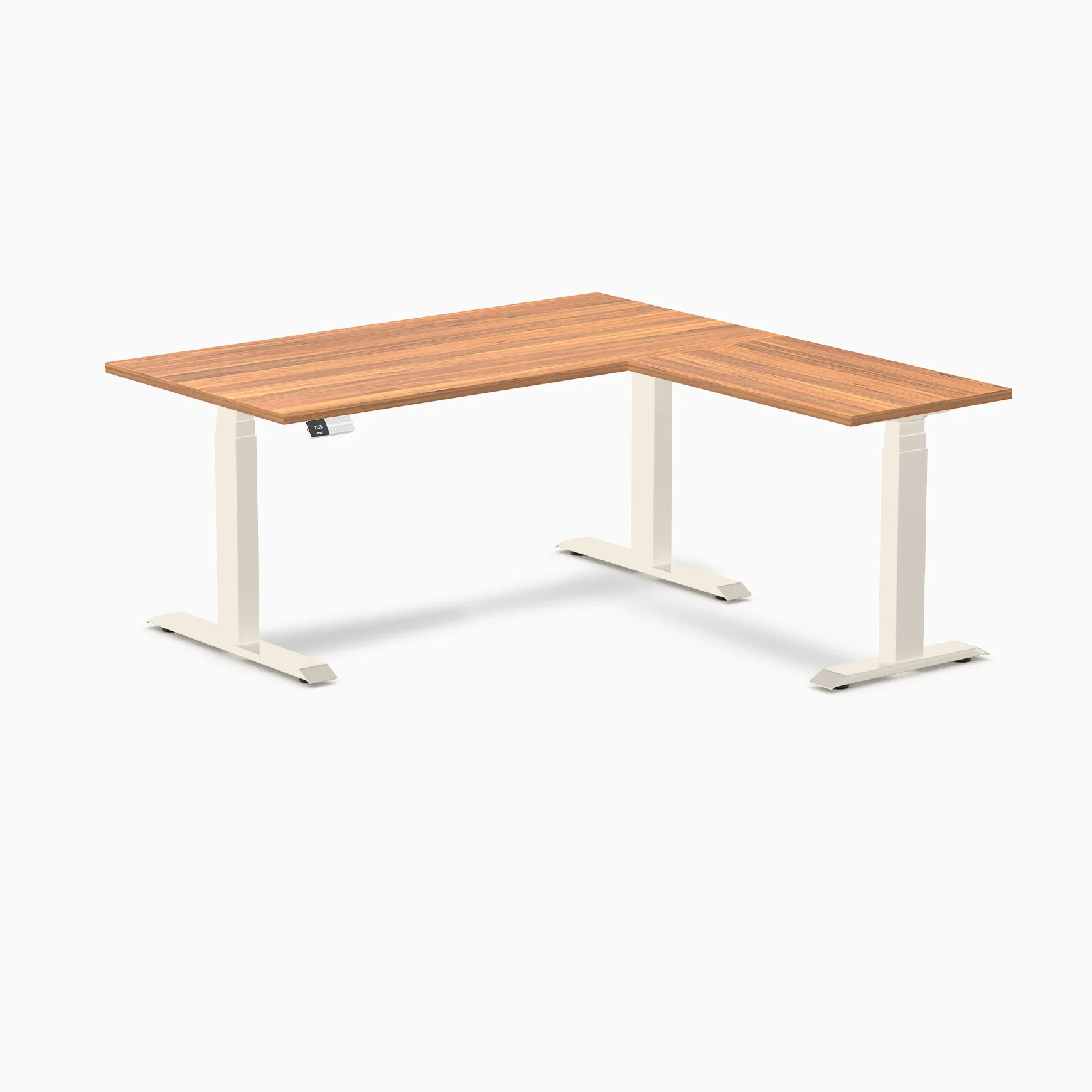 Desky Eco L-Shape Melamine Sit Stand Desk - Image 62