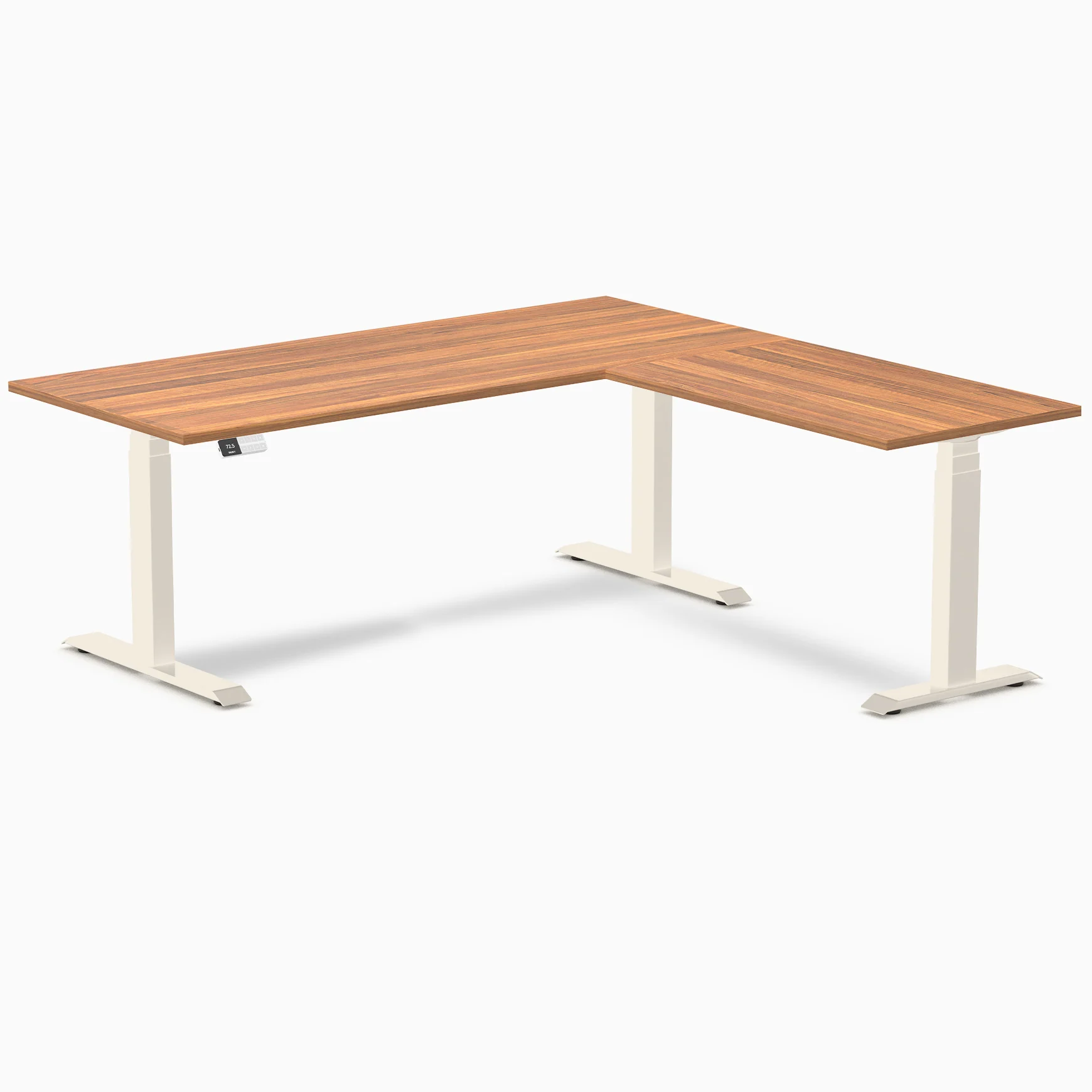 Desky Eco L-Shape Melamine Sit Stand Desk - Image 63