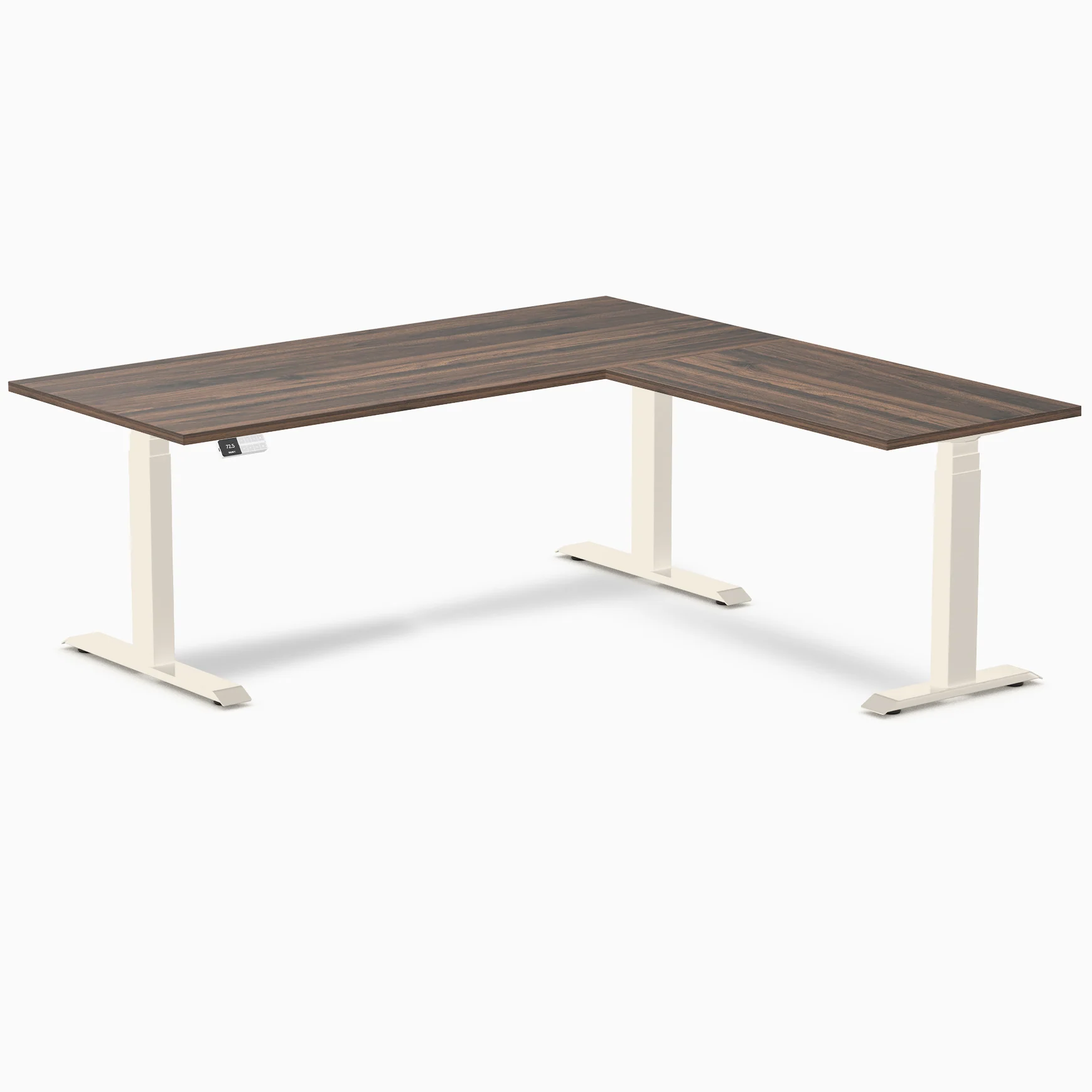 Desky Eco L-Shape Melamine Sit Stand Desk - Image 65