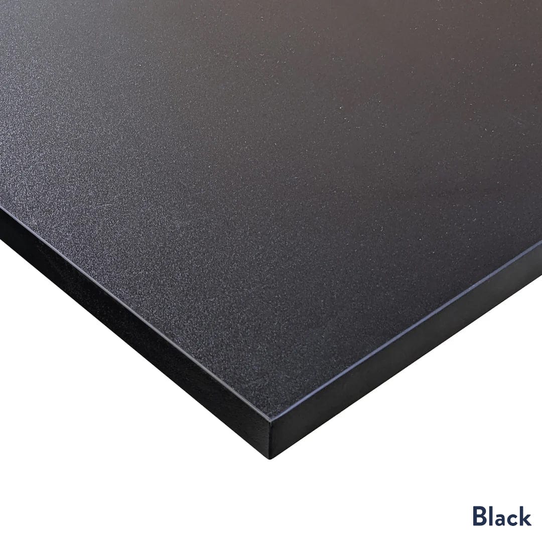 Desky Eco L-Shape Melamine Sit Stand Desk - Image 7