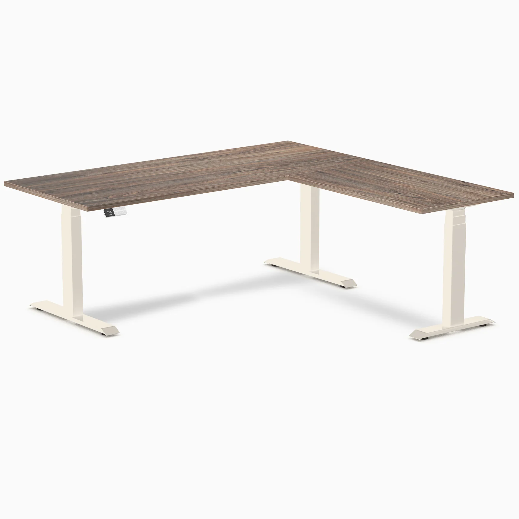 Desky Eco L-Shape Melamine Sit Stand Desk - Image 71