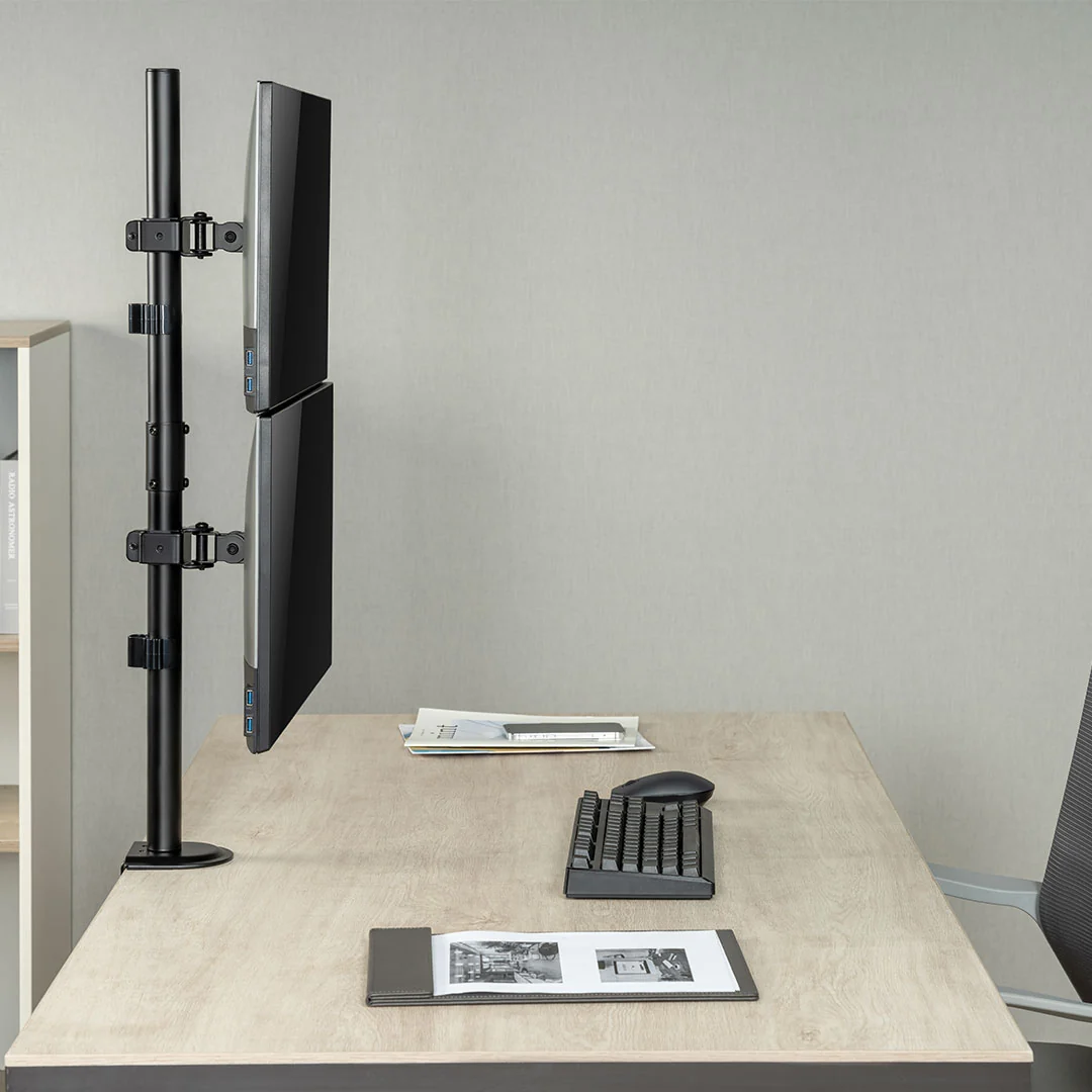 Desky Eco Vertical Monitor Mount - Image 2