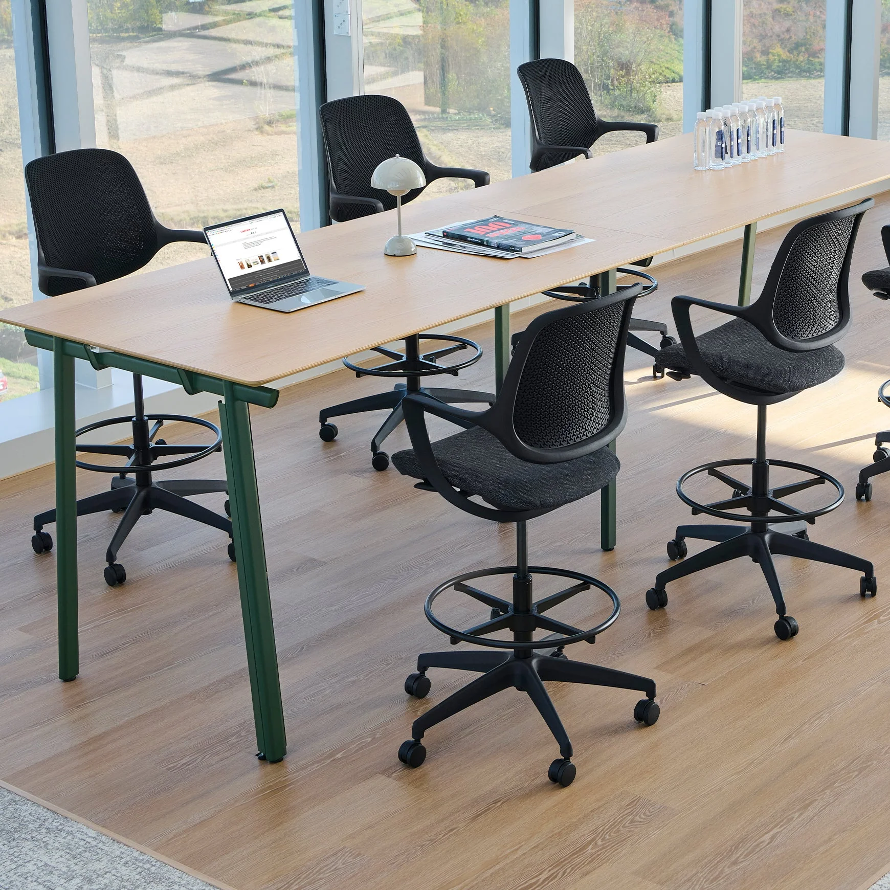 Desky Evoque Low Back Office Chair - Image 17