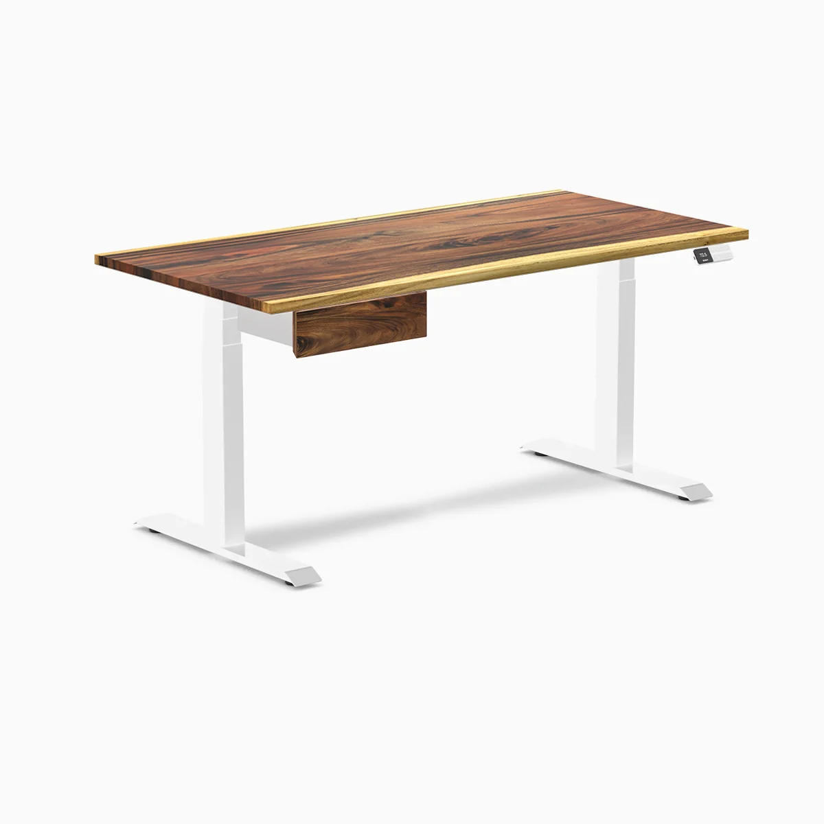 Desky Dual Hardwood Standing Desk With Drawer - Image 101