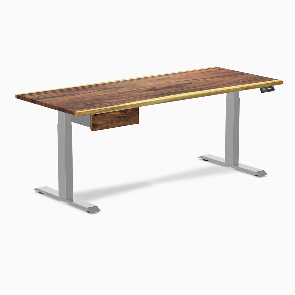 Desky Dual Hardwood Standing Desk With Drawer - Image 107