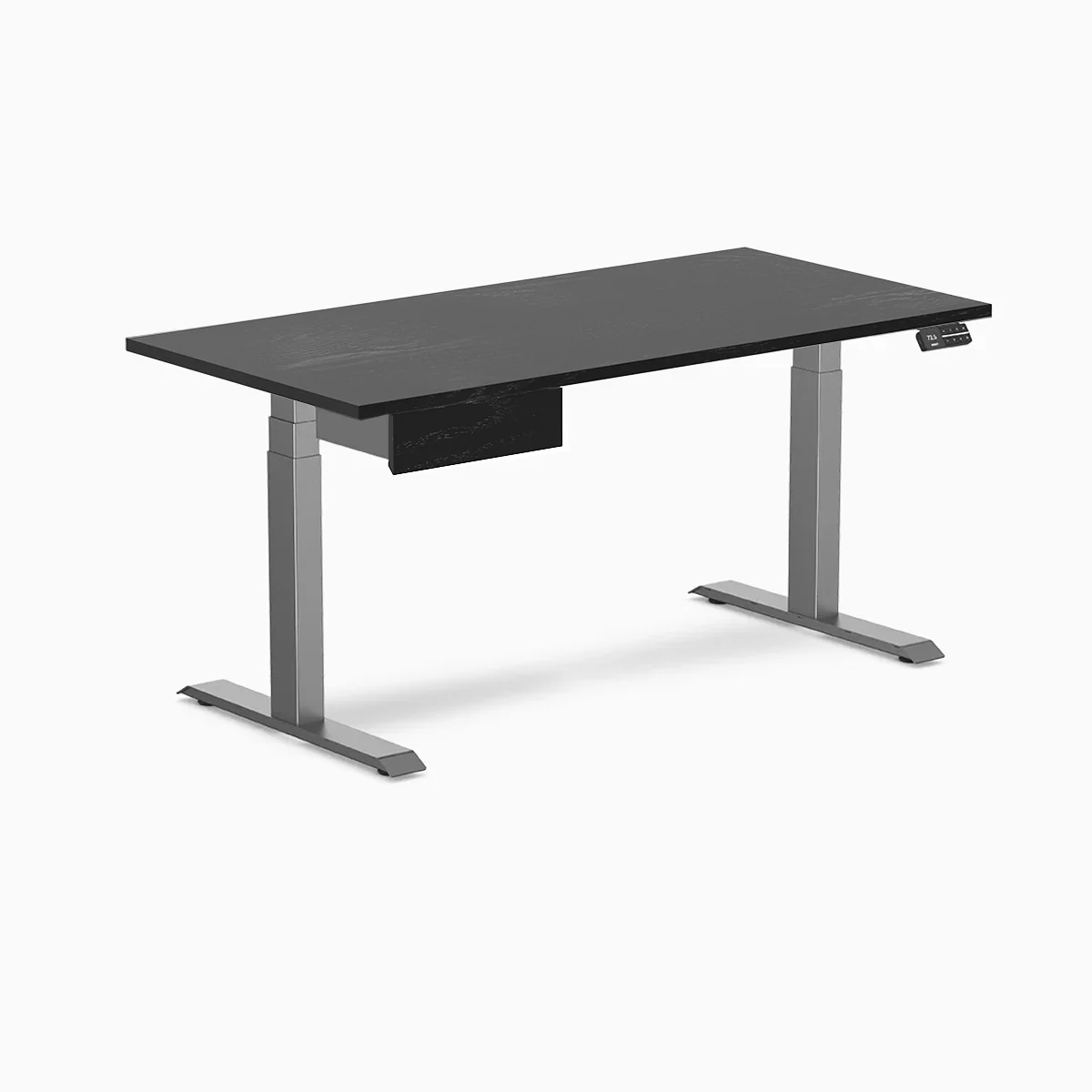 Desky Dual Hardwood Standing Desk With Drawer - Image 114