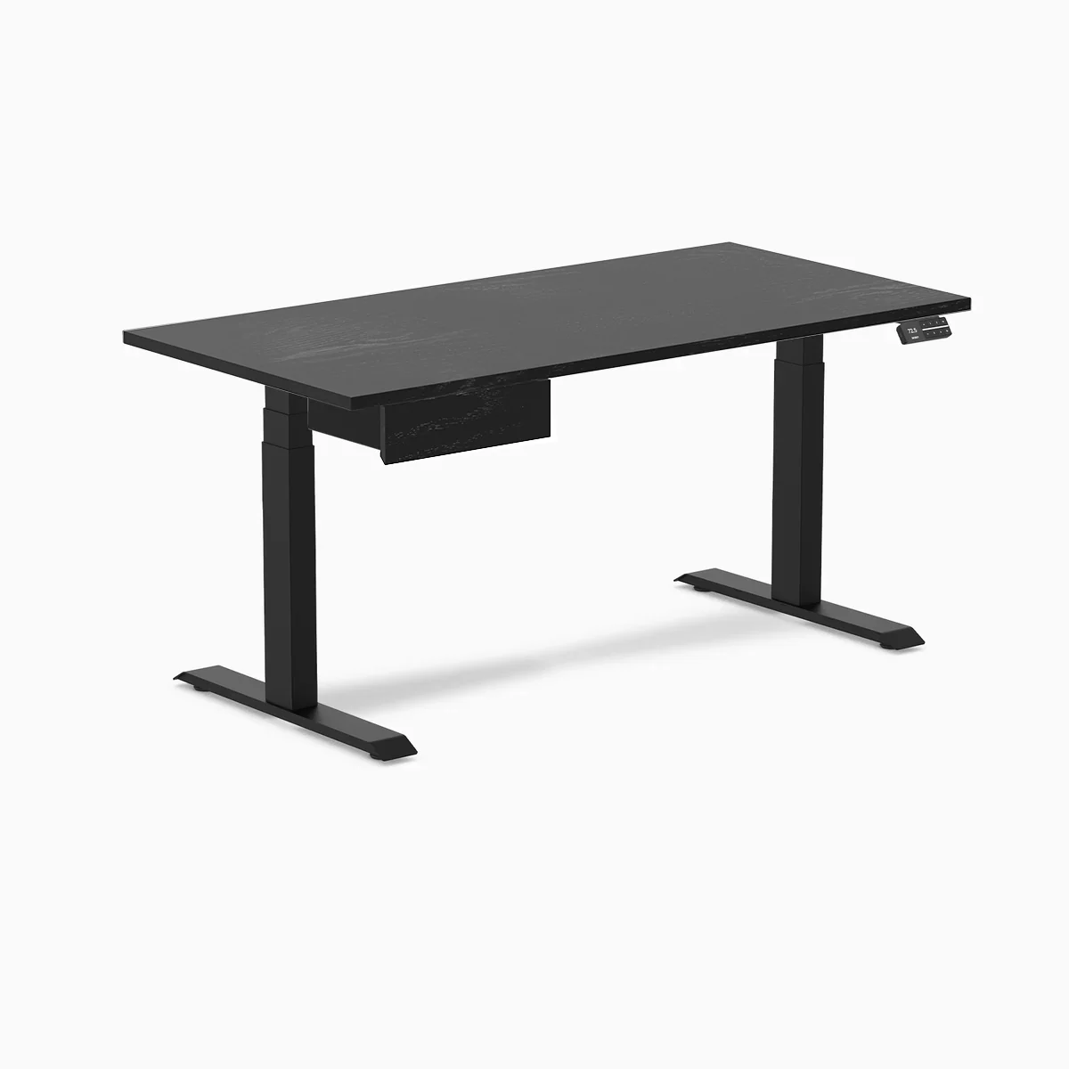 Desky Dual Hardwood Standing Desk With Drawer - Image 115