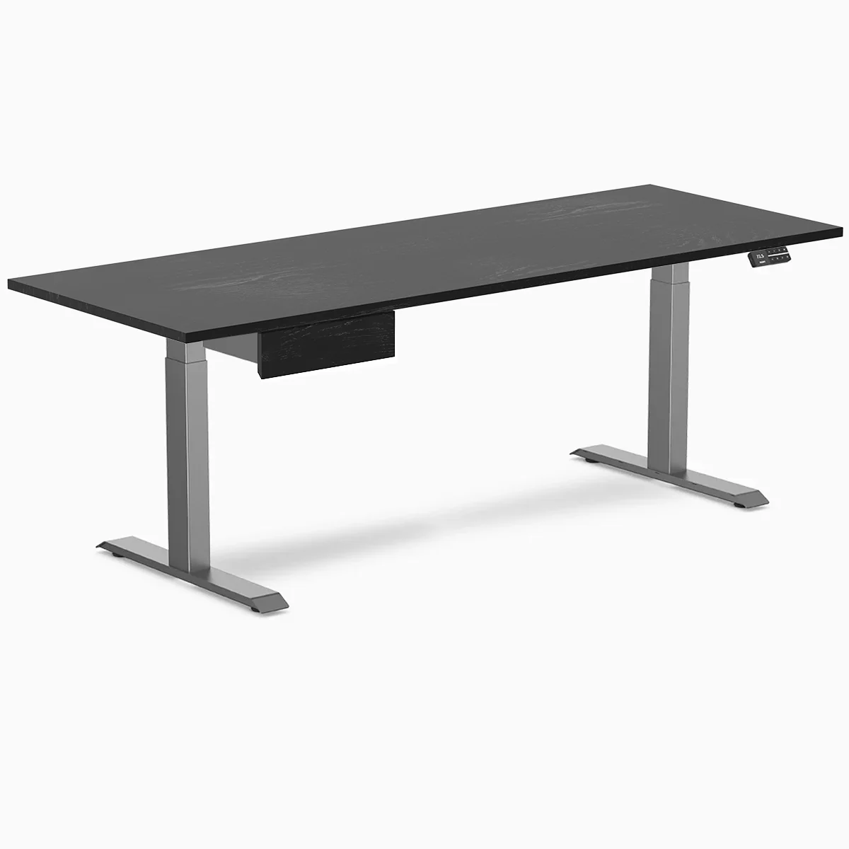 Desky Dual Hardwood Standing Desk With Drawer - Image 122
