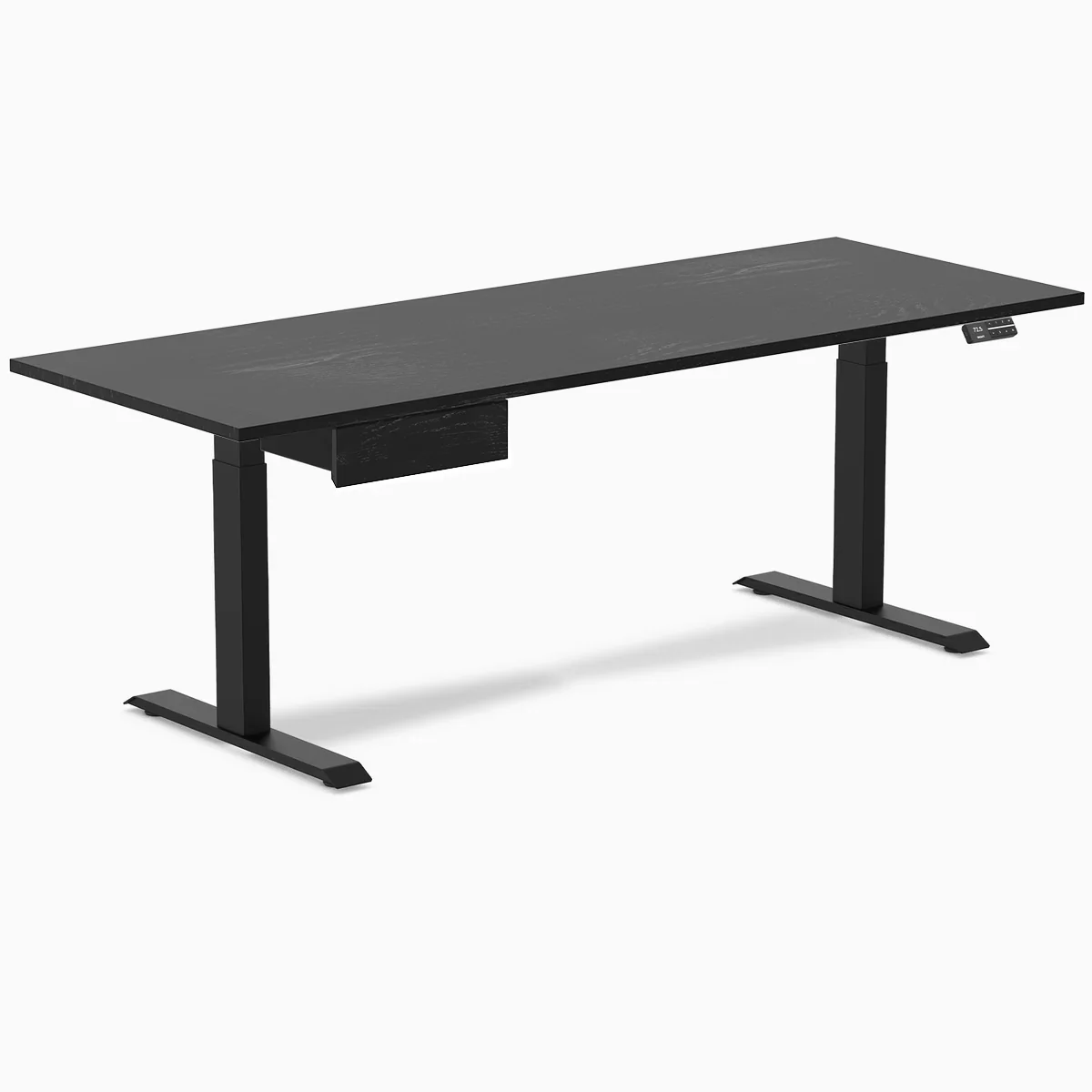 Desky Dual Hardwood Standing Desk With Drawer - Image 123
