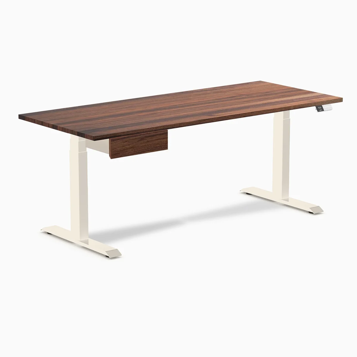 Desky Dual Hardwood Standing Desk With Drawer - Image 137